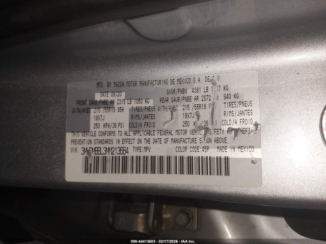 2021 MAZDA CX-30 3MVDMBBL3MM213664 Photo 8