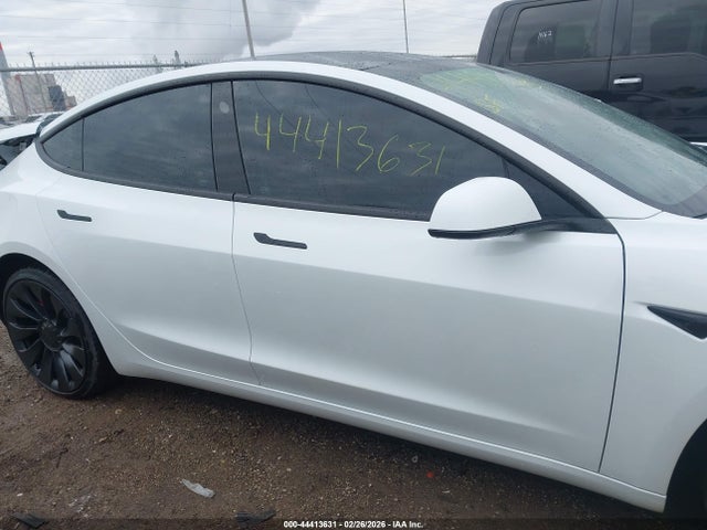 44413631 :رقم المزاد ، 5YJ3E1EC9PF601667 vin ، 2023 Tesla Model 3 Performance Dual Motor All-wheel Drive مزاد بيع