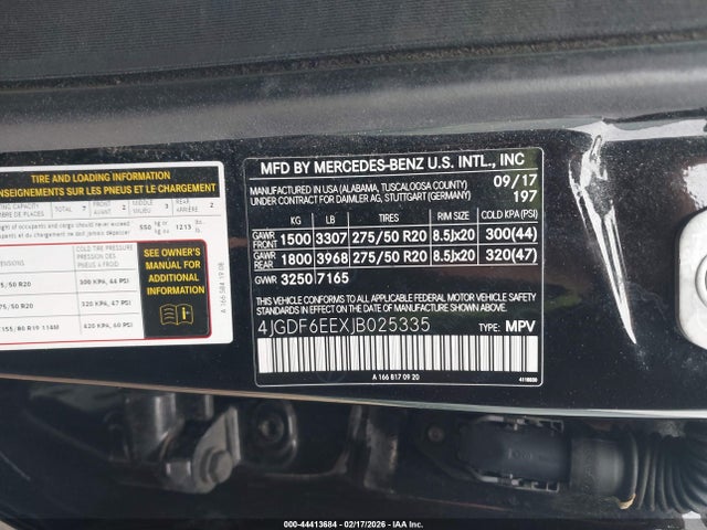 2018 MERCEDES-BENZ GLS 450 4JGDF6EEXJB025335 Photo 8