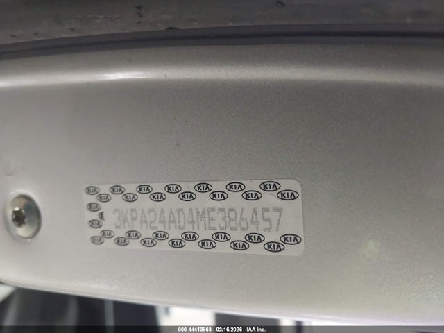 3KPA24AD4ME386457 KIA RIO S