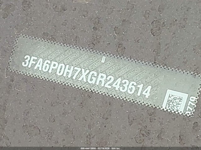 Ford FUSION SE 2016 3FA6P0H7XGR243614 Image 9
