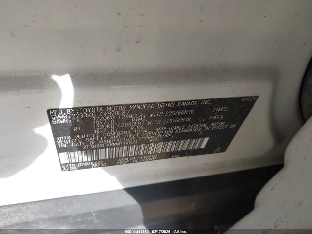 2021 TOYOTA RAV4 HYBRID 2T3B6RFV8MW014874 Photo 8