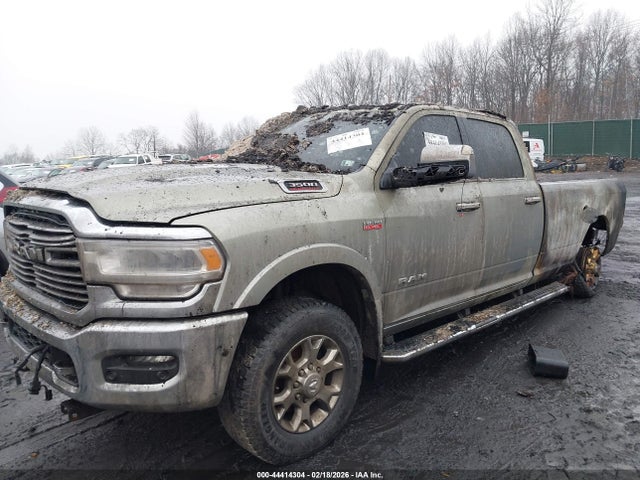 44414304 :رقم المزاد ، 3C63R3JJ0NG294358 vin ، 2022 Ram 3500 Laramie  4x4 8' Box مزاد بيع