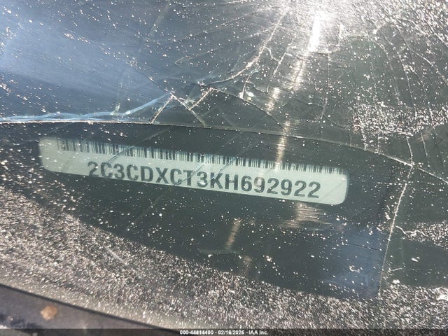 44414490 :رقم المزاد ، 2C3CDXCT3KH692922 vin ، 2019 Dodge Charger R/t Rwd مزاد بيع