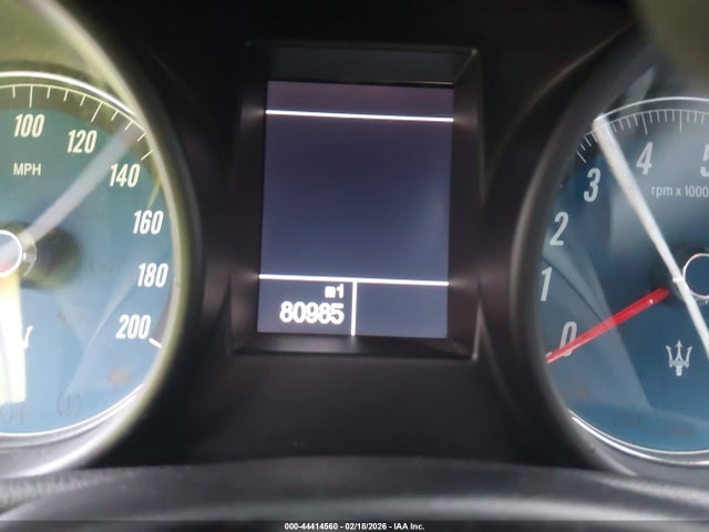 2011 Maserati Granturismo S Automatic მანქანა იყიდება აუქციონზე, vin: ZAM45KLA8B0056186, აუქციონის ნომერი: 44414560