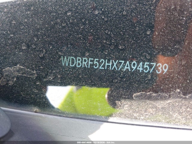44414686 :رقم المزاد ، WDBRF52HX7A945739 vin ، 2007 Mercedes-benz C 230 Sport مزاد بيع