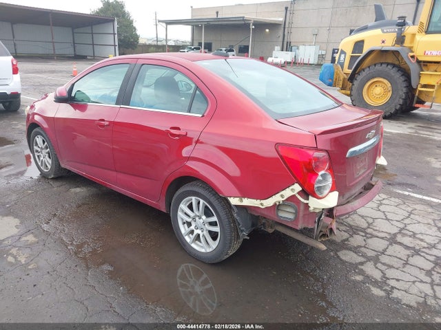 1G1JC5SG6F4174524 Chevrolet Sonic Lt Auto