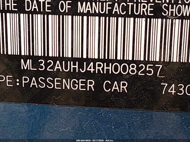 2024 MITSUBISHI MIRAGE ML32AUHJ4RH008257 Photo 8