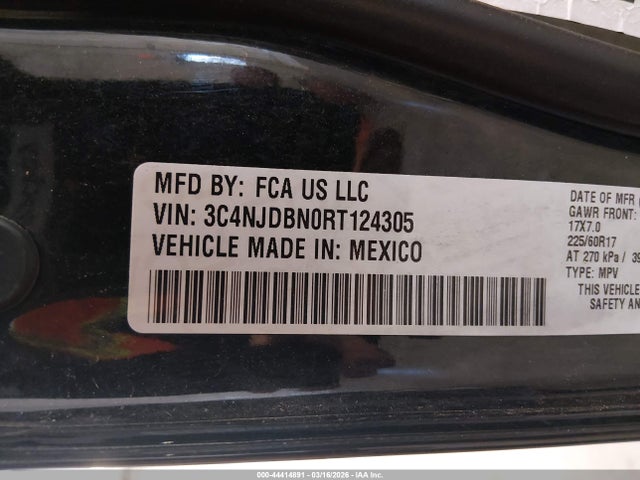 Jeep Compass Latitude 4x4 2024 3C4NJDBN0RT124305 Image 9