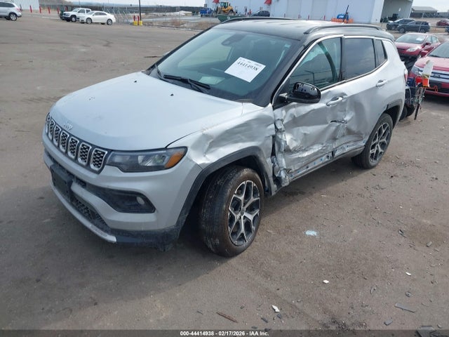 44414938 :رقم المزاد ، 3C4NJDCN9ST537912 vin ، 2025 Jeep Compass Limited 4x4 مزاد بيع