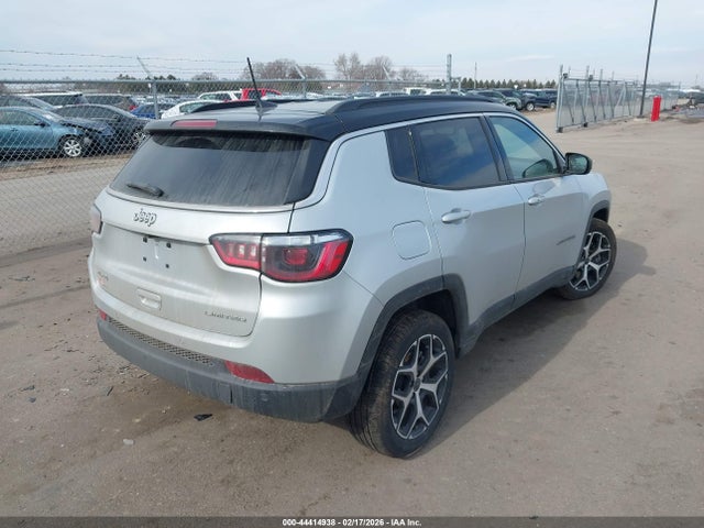 44414938 :رقم المزاد ، 3C4NJDCN9ST537912 vin ، 2025 Jeep Compass Limited 4x4 مزاد بيع