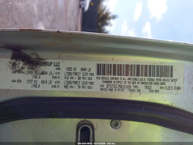 2010 DODGE RAM 2500 3D7UT2CL7AG151656 Photo 8