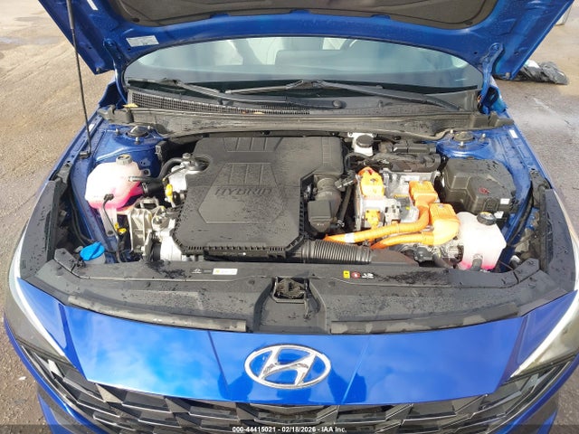 2023 Hyundai Elantra Hybrid Limited მანქანა იყიდება აუქციონზე, vin: KMHLN4AJXPU043367, აუქციონის ნომერი: 44415021