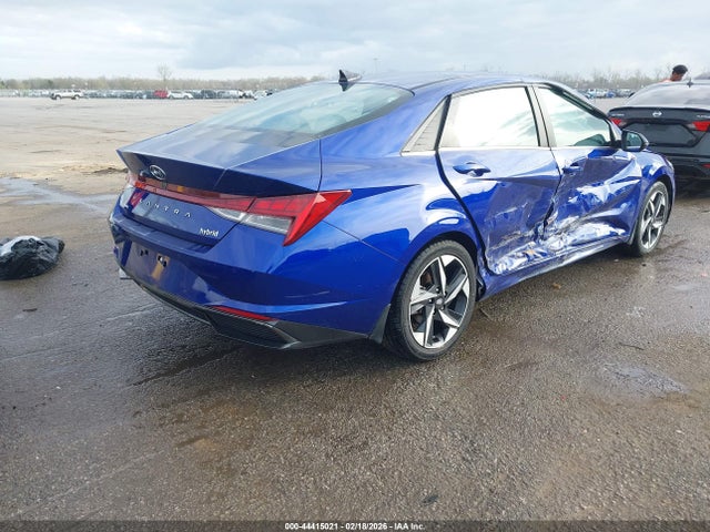 2023 Hyundai Elantra Hybrid Limited მანქანა იყიდება აუქციონზე, vin: KMHLN4AJXPU043367, აუქციონის ნომერი: 44415021