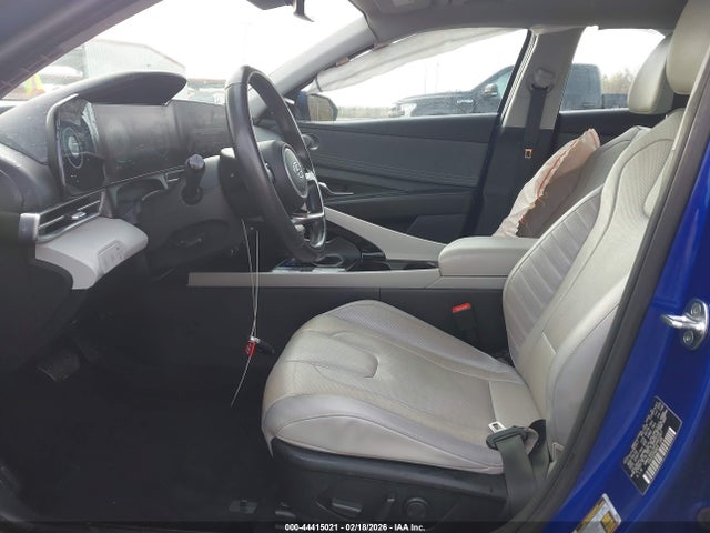 2023 Hyundai Elantra Hybrid Limited მანქანა იყიდება აუქციონზე, vin: KMHLN4AJXPU043367, აუქციონის ნომერი: 44415021