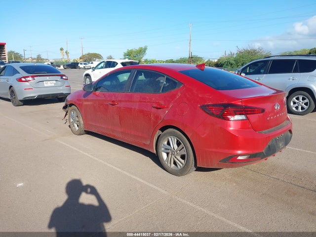 2020 Hyundai Elantra Sel მანქანა იყიდება აუქციონზე, vin: 5NPD84LF2LH512156, აუქციონის ნომერი: 44415037