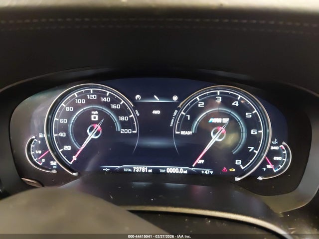 2019 Bmw M5 Competition მანქანა იყიდება აუქციონზე, vin: WBSJF0C5XKB285767, აუქციონის ნომერი: 44415041