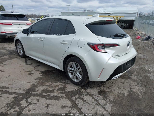 JTNK4RBE1K3047643 Toyota COROLLA SE