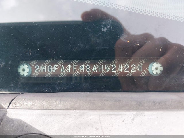 Продажа на аукционе авто 2010 Honda Civic Ex-l, vin: 2HGFA1F98AH524224, номер лота: 44415251