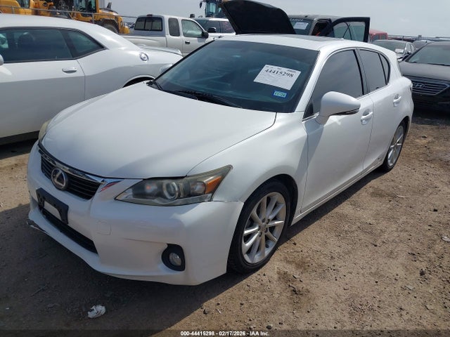 2012 LEXUS CT 200H JTHKD5BHXC2058024 Photo 1
