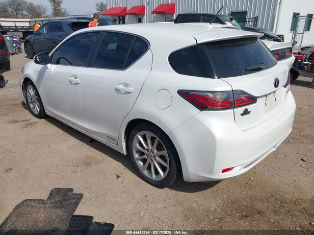 2012 LEXUS CT 200H JTHKD5BHXC2058024 Photo 2
