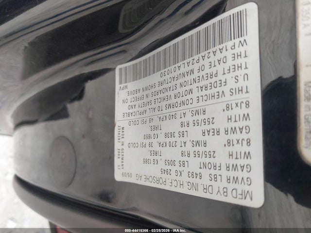 2010 PORSCHE CAYENNE WP1AA2AP2ALA01030 Photo 8