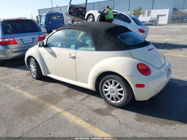 44415436 :رقم المزاد ، 3VWCM31Y85M318277 vin ، 2005 Volkswagen New Beetle Gls مزاد بيع