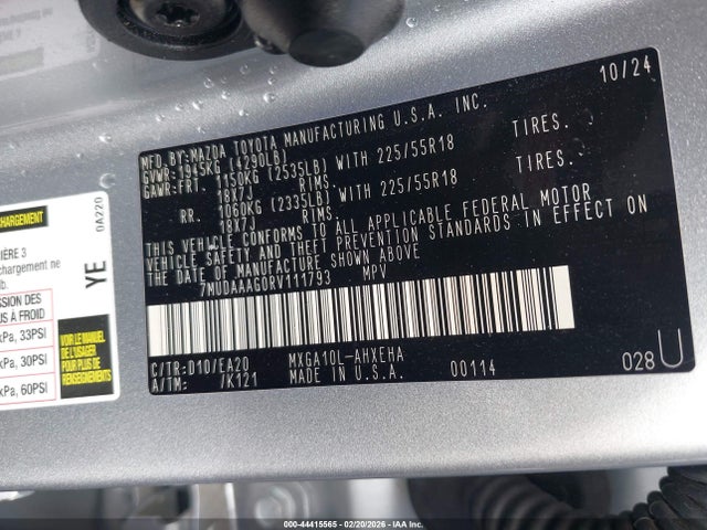 Toyota Corolla Cross Xle 2024 7MUDAAAG0RV111793 Image 9