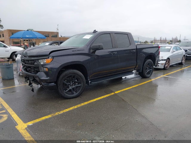 Chevrolet Silverado 1500 4wd Short Bed Custom 2023 3GCPDBEK8PG223837 Image 2