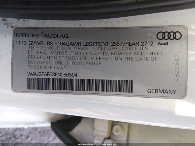 2014 AUDI A6 WAUGFAFC3EN080504 Photo 8
