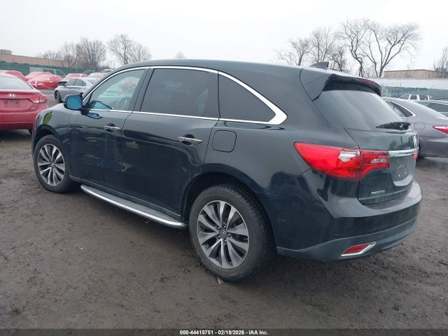 Продажа на аукционе авто 2016 Acura Mdx Technology   Acurawatch Plus Packages/technology Package, vin: 5FRYD4H46GB037330, номер лота: 44415751