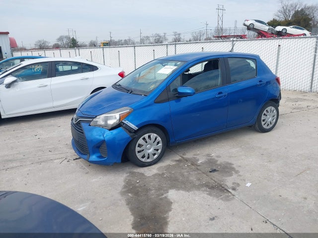 44415760 :رقم المزاد ، VNKKTUD30FA041265 vin ، 2015 Toyota Yaris L مزاد بيع