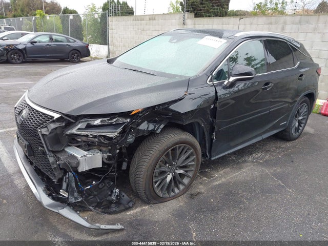 44415839 :رقم المزاد ، 2T2BGMCA0HC017085 vin ، 2017 Lexus Rx 450h F Sport مزاد بيع