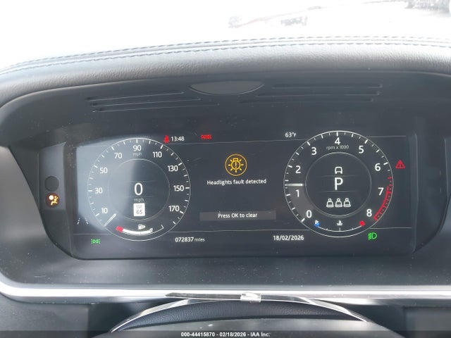2021 Land Rover Range Rover P525 Westminster მანქანა იყიდება აუქციონზე, vin: SALGS2SE4MA457156, აუქციონის ნომერი: 44415870
