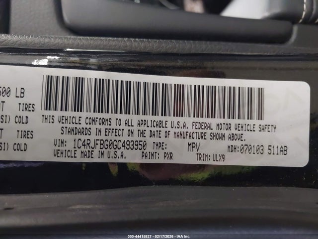 2016 JEEP GRAND CHEROKEE 1C4RJFBG0GC493950 Photo 8