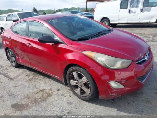 2012 HYUNDAI ELANTRA KMHDH4AEXCU392585