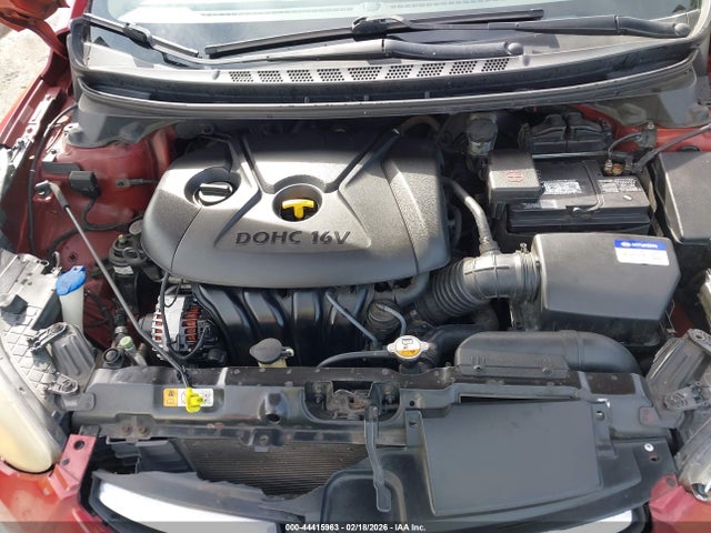 2012 HYUNDAI ELANTRA KMHDH4AEXCU392585 Photo 9