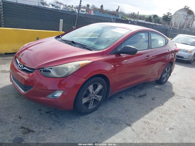 2012 HYUNDAI ELANTRA KMHDH4AEXCU392585 Photo 1