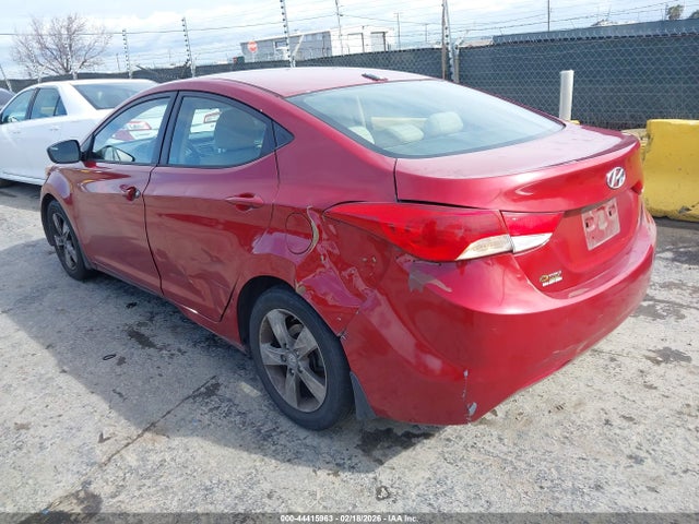 2012 HYUNDAI ELANTRA KMHDH4AEXCU392585 Photo 2