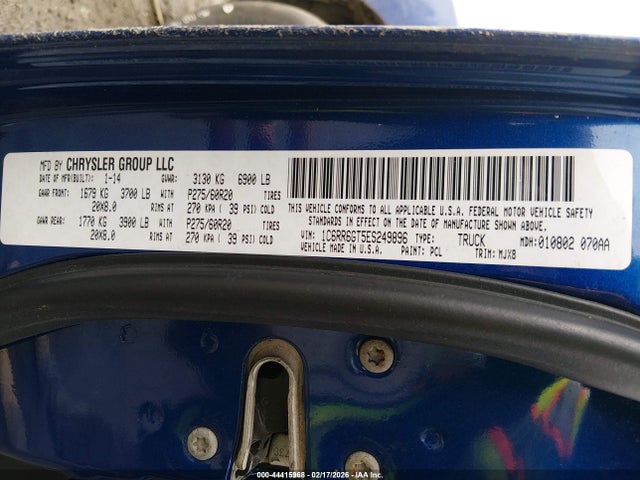 2014 RAM 1500 1C6RR6GT5ES249896 Photo 8