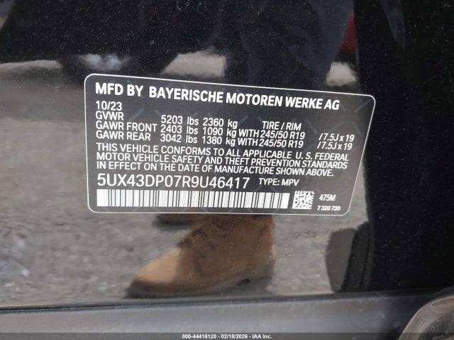 2024 BMW X3 5UX43DP07R9U46417 Photo 8