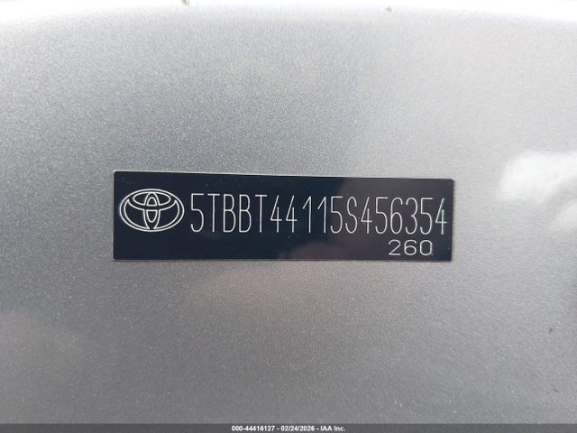 2005 TOYOTA TUNDRA 5TBBT44115S456354 Photo 8