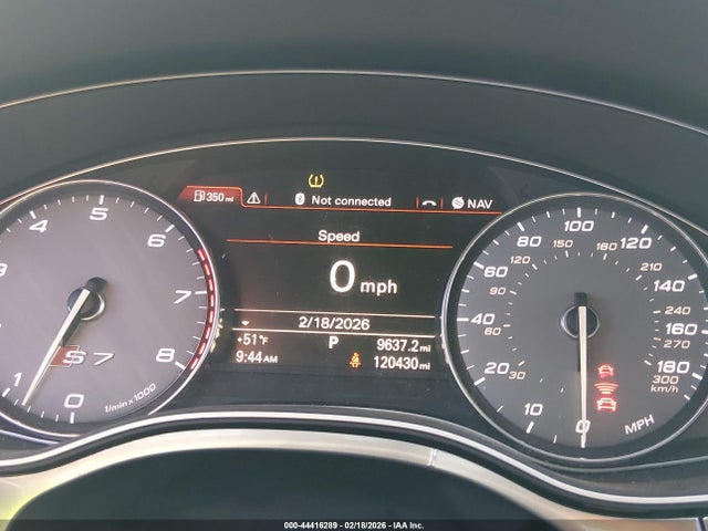 44416289 :رقم المزاد ، WAUW2AFC4EN053917 vin ، 2014 Audi S7 4.0t Prestige مزاد بيع