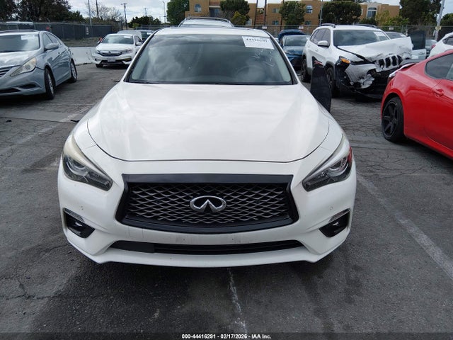 2019 Infiniti Q50 3.0t Luxe მანქანა იყიდება აუქციონზე, vin: JN1EV7AR1KM592536, აუქციონის ნომერი: 44416291