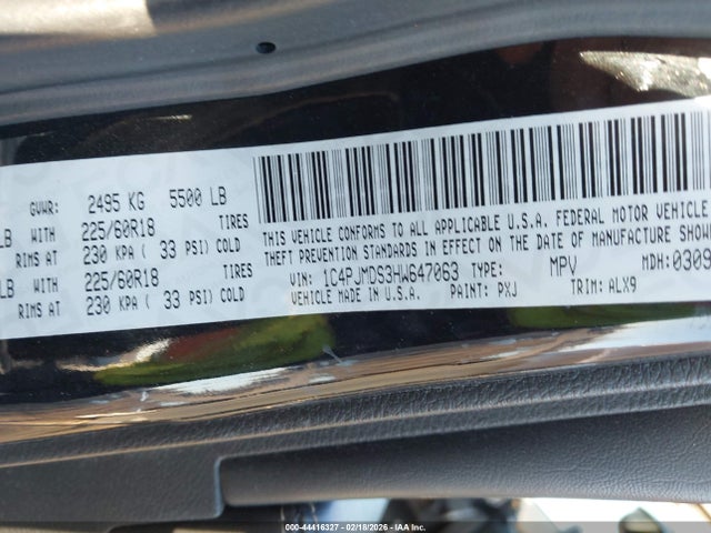 2017 JEEP CHEROKEE 1C4PJMDS3HW647063 Photo 8