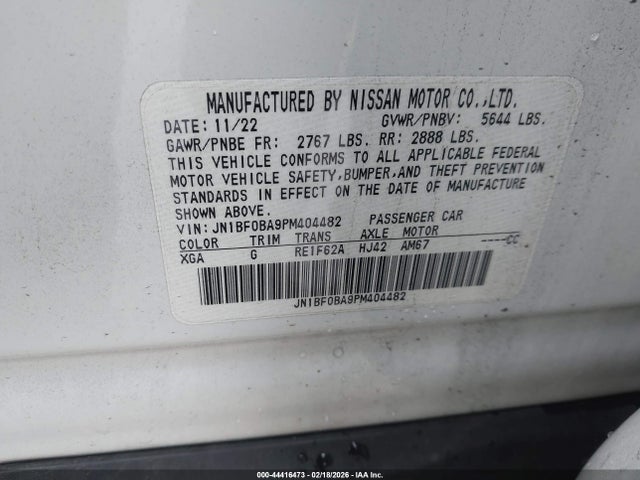 Nissan Ariya Premiere 2023 JN1BF0BA9PM404482 Image 9