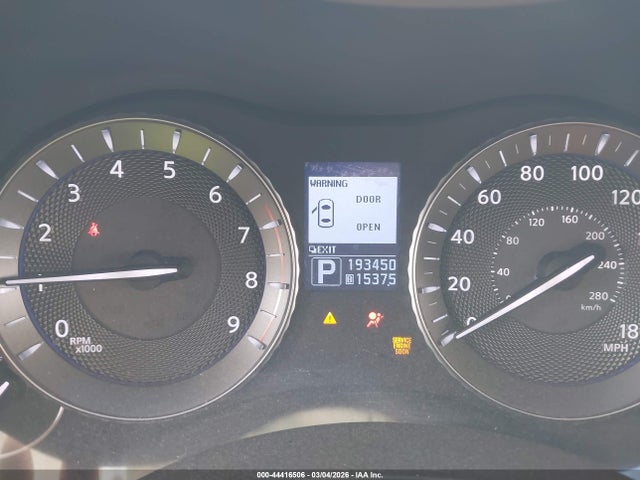 Продажа на аукционе авто 2012 Infiniti M56, vin: JN1AY1AP8CM530215, номер лота: 44416506