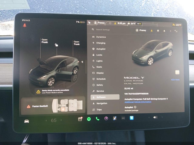 2023 TESLA MODEL Y 7SAYGAEE9PF965009 Photo 6
