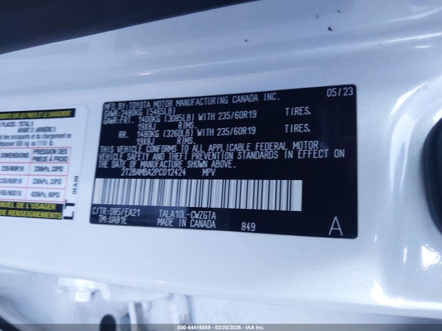 2023 LEXUS RX 350 2T2BAMBA2PC012424 Photo 8