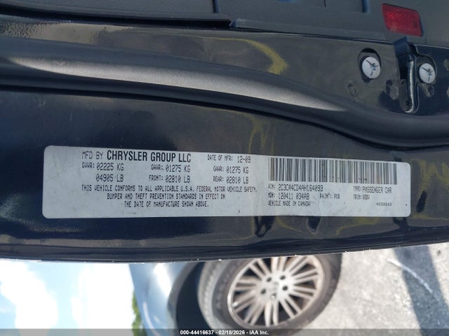 Продажа на аукционе авто 2010 Chrysler 300 Touring, vin: 2C3CA4CD4AH164093, номер лота: 44416637